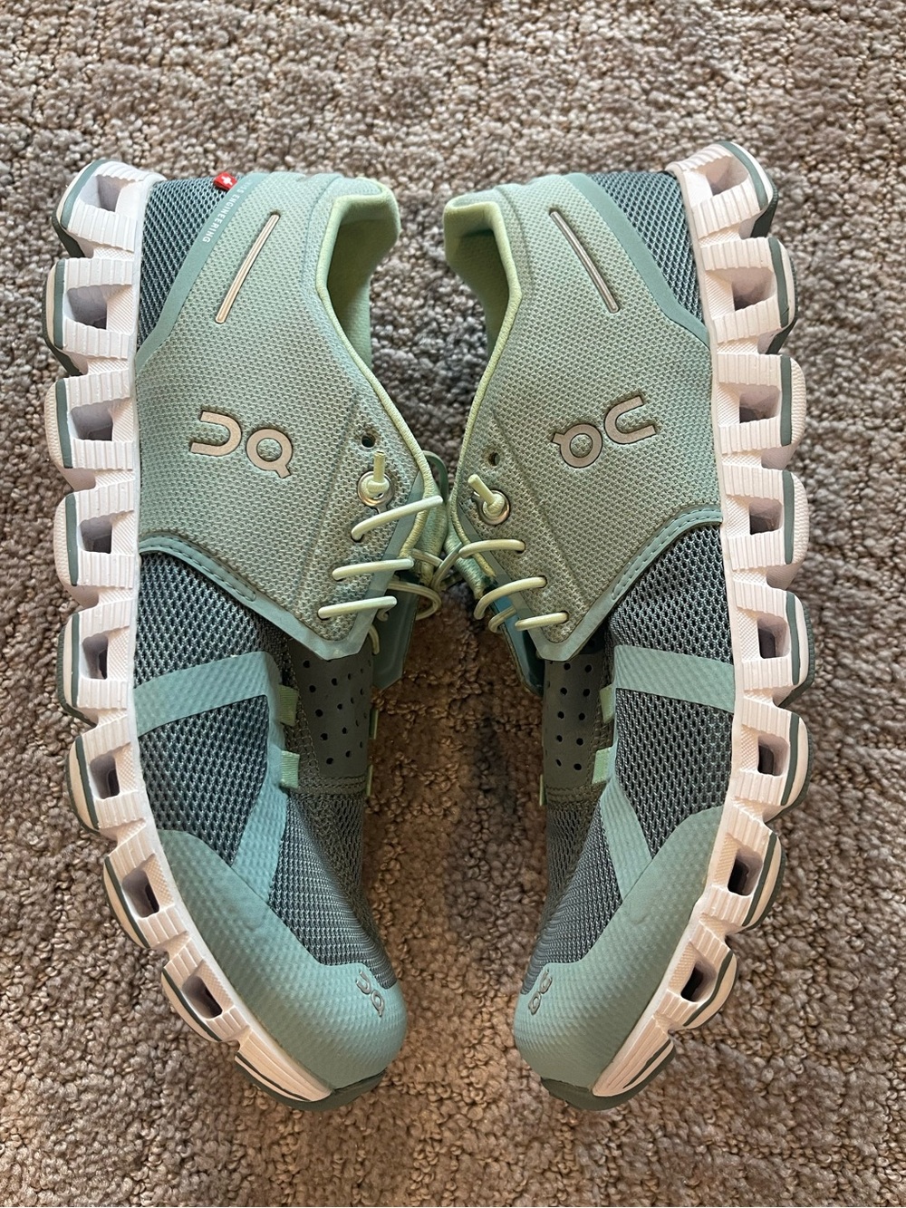 On Cloud 2.0 Women’s Running Shoes In Spray/Sea Colorway, Size 8 - Picture 5 of 13